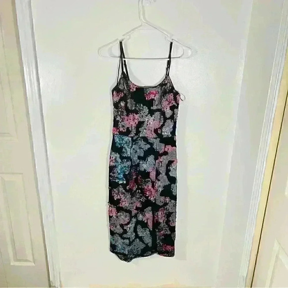 NWT Dress the Population Zahra Sequin Dress - Picture 2 of 7